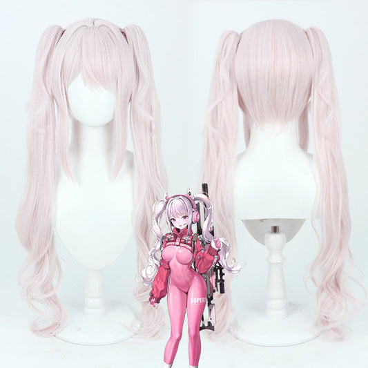 Alice NIKKE Cosplay Wigs Goddess of Victory: Nikke Twin Split Ponytails Wigs