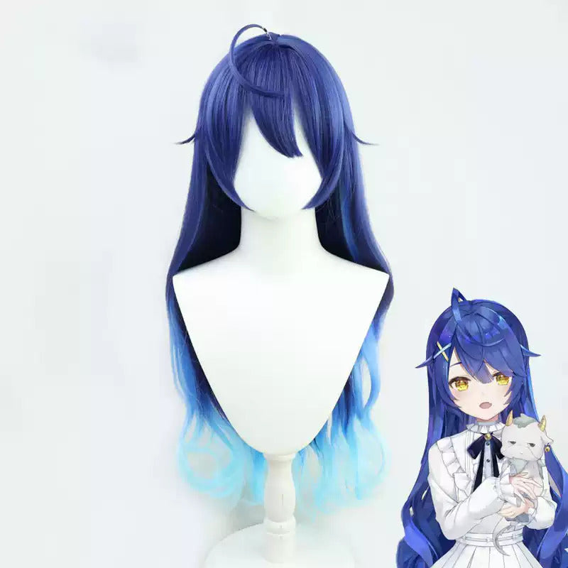 Amamiya Kokoro Cosplay Wigs NIJISANJI VTuber Casual Outfit