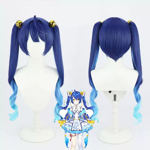 Amamiya Kokoro Cosplay Wigs NIJISANJI VTuber Casual Outfit