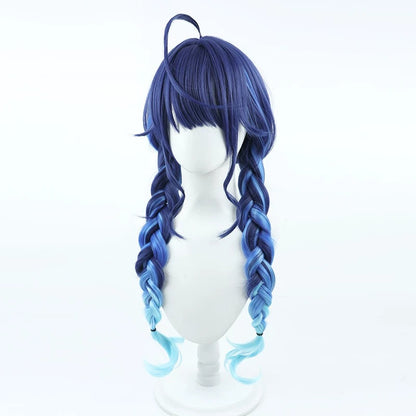 Amamiya Kokoro Cosplay Wigs NIJISANJI VTuber Military Xmas Outfit
