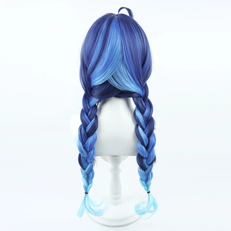 Amamiya Kokoro Cosplay Wigs NIJISANJI VTuber Military Xmas Outfit