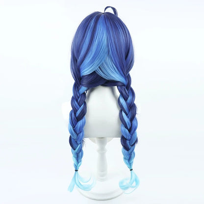 Amamiya Kokoro Cosplay Wigs NIJISANJI VTuber Military Xmas Outfit