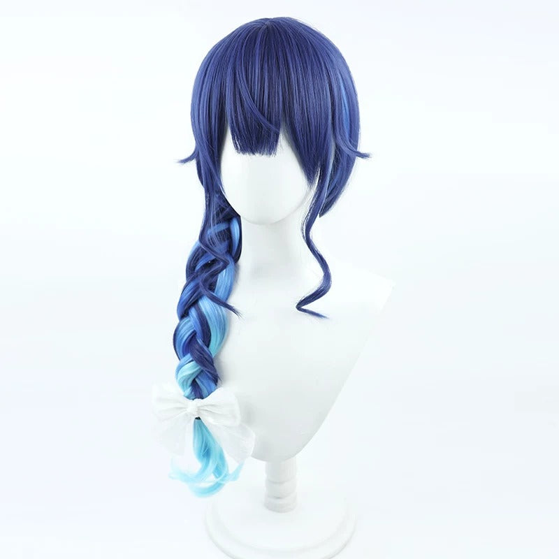 Amamiya Kokoro Cosplay Wigs NIJISANJI VTuber Military Xmas Outfit