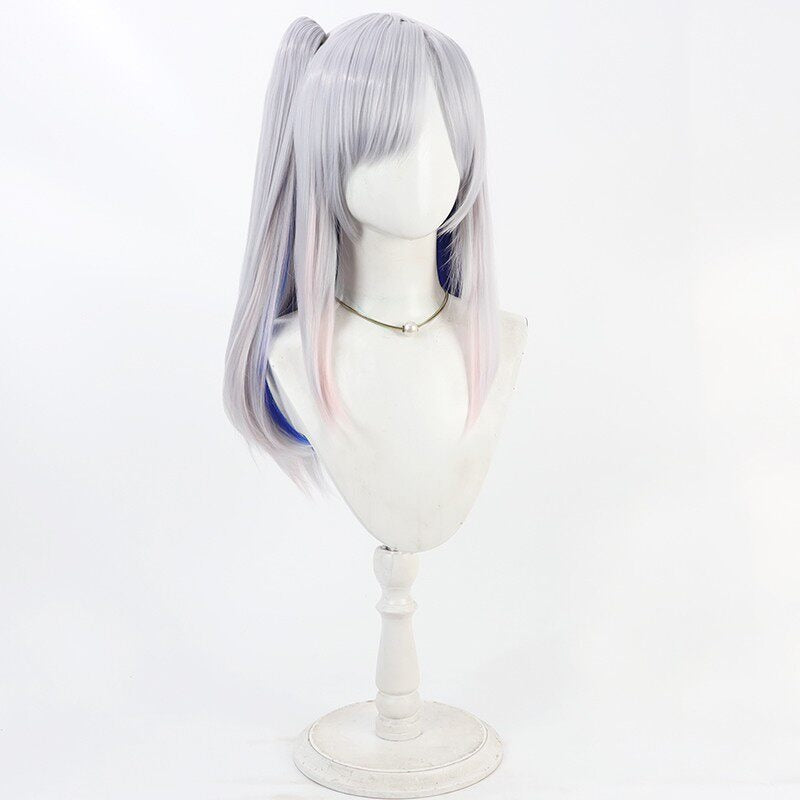 Amane Kanata Cosplay Wigs Hololive VTuber Celestial Realm Patrol Mission Gear