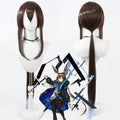 Amiya Cosplay Wigs Brown Gradient Animal Ears Arknights
