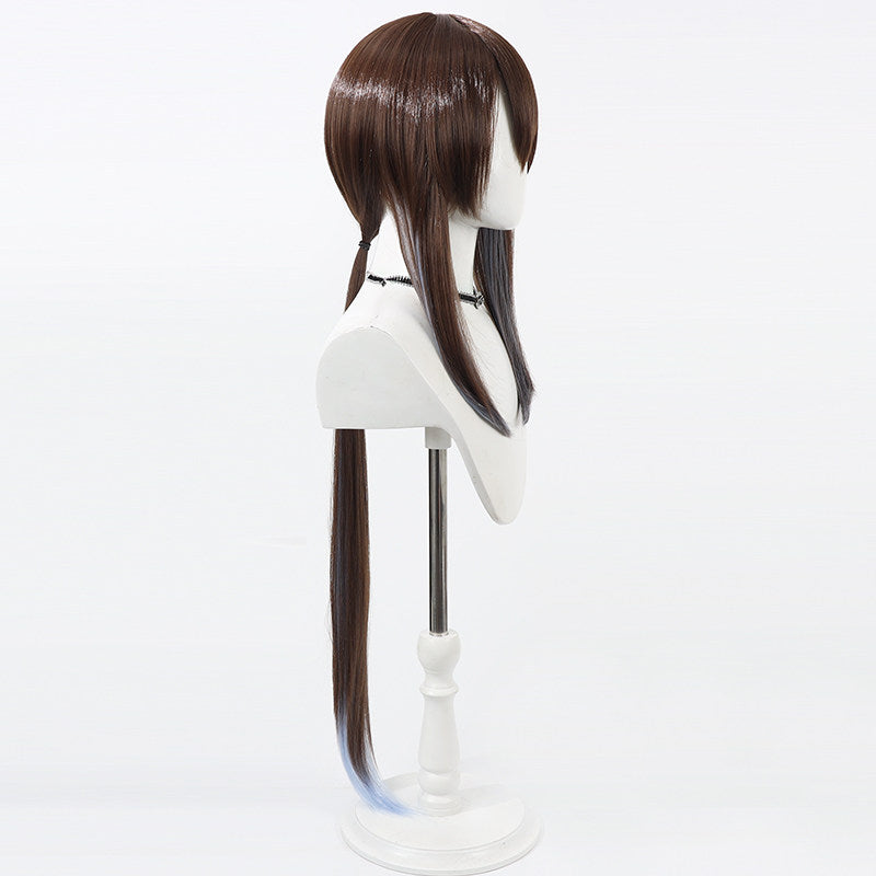Amiya Cosplay Wigs Brown Gradient Animal Ears Arknights