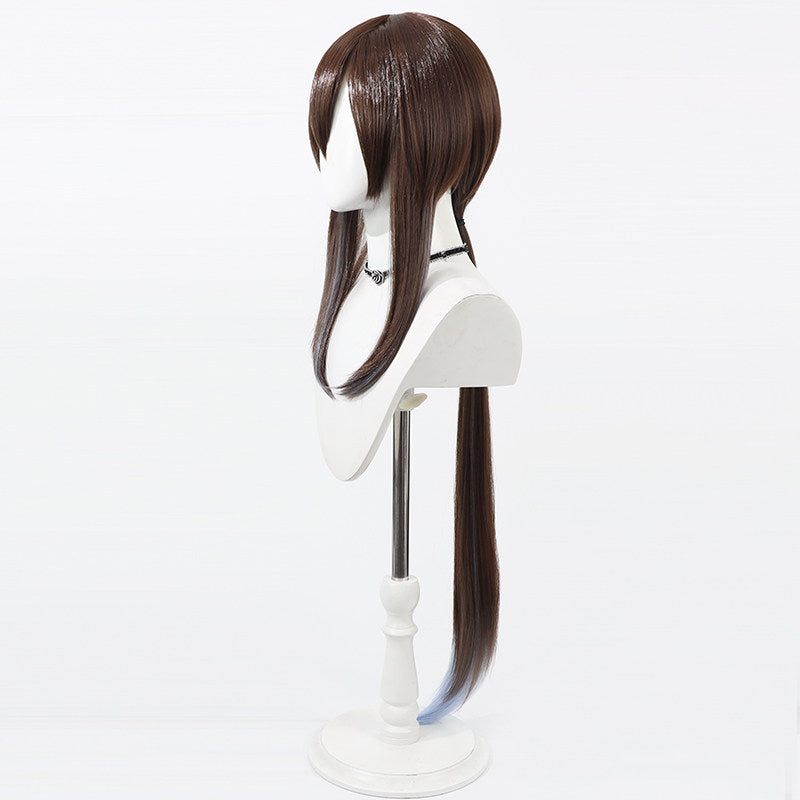 Amiya Cosplay Wigs Brown Gradient Animal Ears Arknights