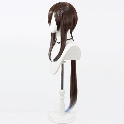 Amiya Cosplay Wigs Brown Gradient Animal Ears Arknights