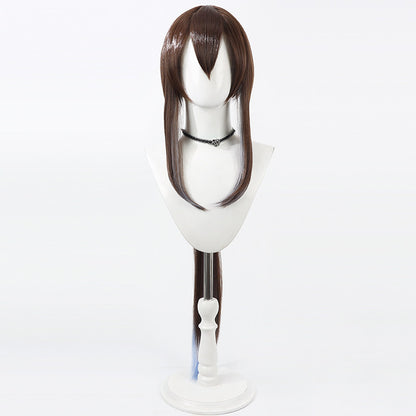Amiya Cosplay Wigs Brown Gradient Animal Ears Arknights