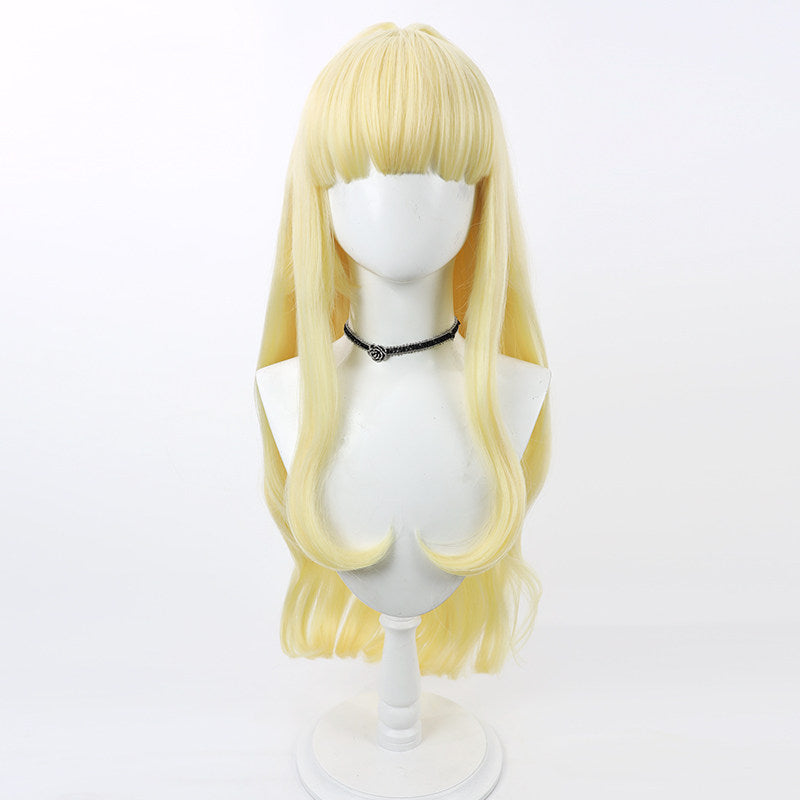 Anime Cosplay Wigs Anime Kaoruko Tenkawa  Yellow Wigs