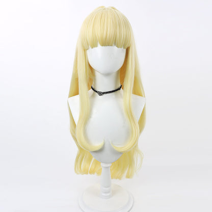 Anime Cosplay Wigs Anime Kaoruko Tenkawa  Yellow Wigs
