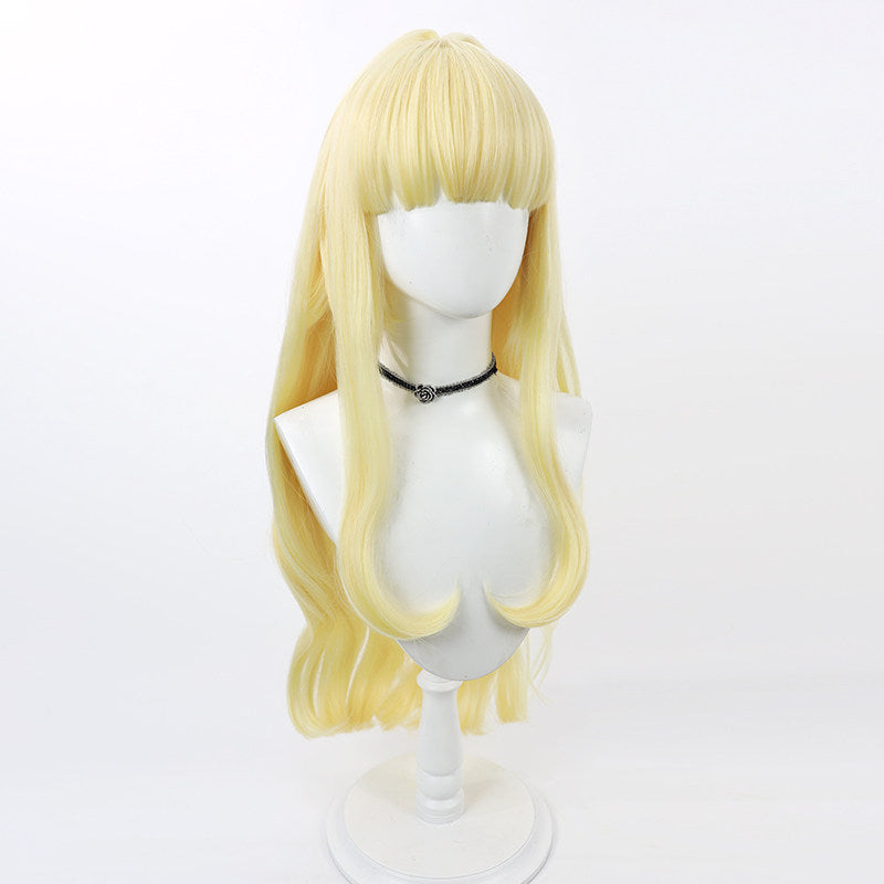 Anime Cosplay Wigs Anime Kaoruko Tenkawa  Yellow Wigs