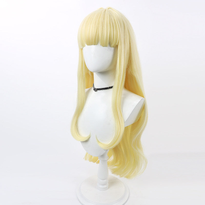 Anime Cosplay Wigs Anime Kaoruko Tenkawa  Yellow Wigs