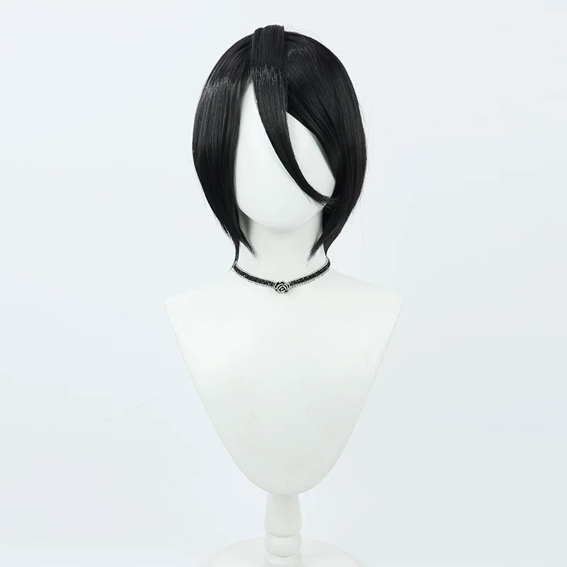 Anime Cosplay Wigs BLEACH Rukia Kuchiki Short Black Wigs