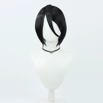 Anime Cosplay Wigs BLEACH Rukia Kuchiki Short Black Wigs