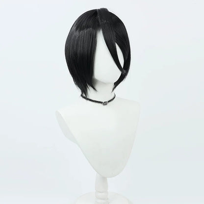 Anime Cosplay Wigs BLEACH Rukia Kuchiki Short Black Wigs