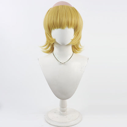 Anime Cosplay Wigs Badeni Orb: On the Movements of the Earth Golden Wigs