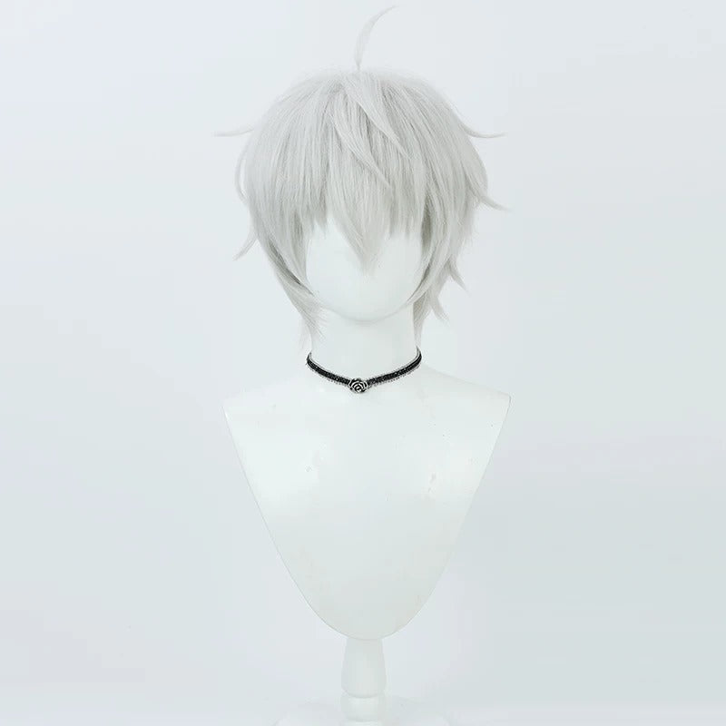 Anime Cosplay Wigs Blue Lock Seishiro Nagi Silver Wigs