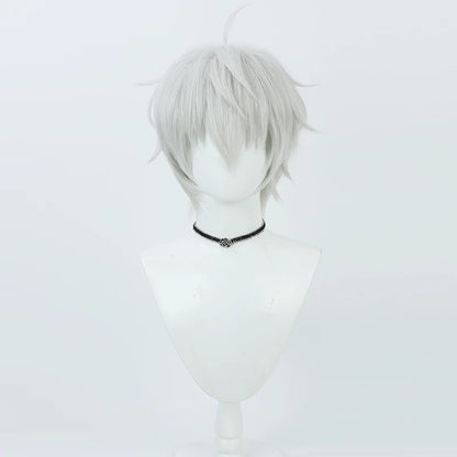 Anime Cosplay Wigs Blue Lock Seishiro Nagi Silver Wigs