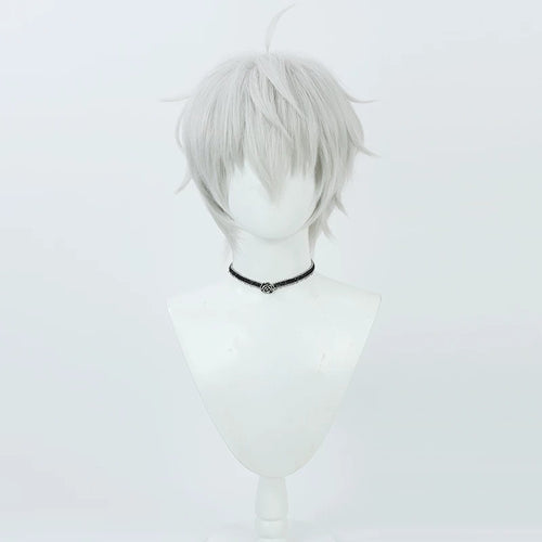 Anime Cosplay Wigs Blue Lock Seishiro Nagi Silver Wigs