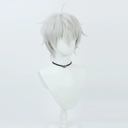 Anime Cosplay Wigs Blue Lock Seishiro Nagi Silver Wigs