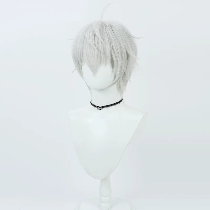 Anime Cosplay Wigs Blue Lock Seishiro Nagi Silver Wigs