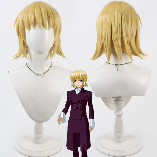 Anime Cosplay Wigs Cagalli Yula Athha Mobile Suit Gundam SEED