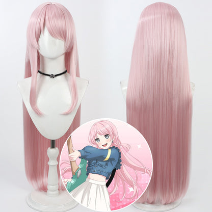 Anime Cosplay Wigs Chihaya Anon BanG Dream! Pink Wigs