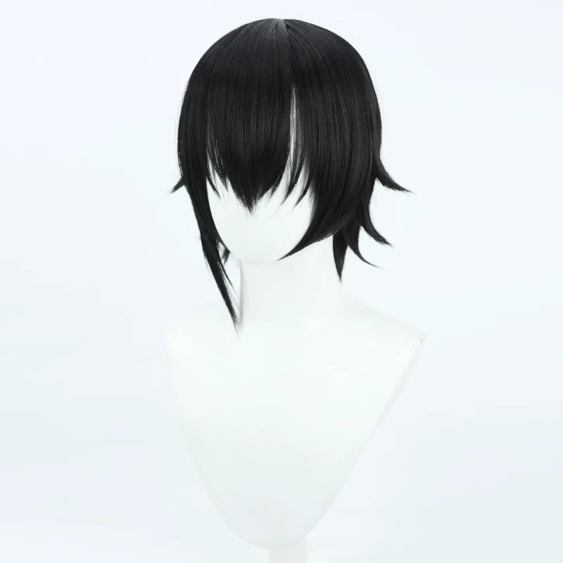 Anime Cosplay Wigs Cid Kageno The Eminence in Shadow Black Wigs