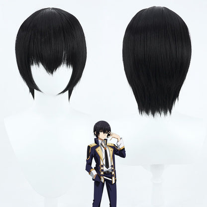 Anime Cosplay Wigs Cid Kageno The Eminence in Shadow Black Wigs