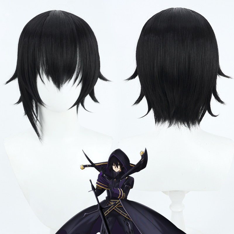 Anime Cosplay Wigs Cid Kageno The Eminence in Shadow Black Wigs