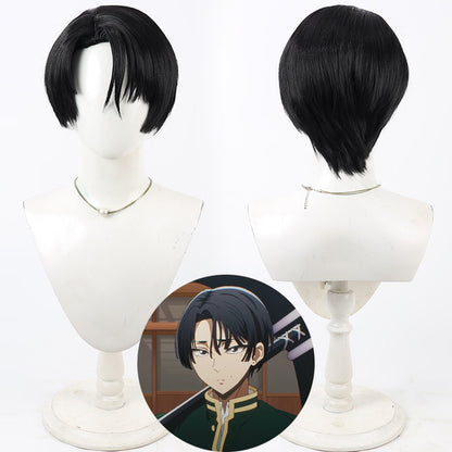 Anime Cosplay Wigs Dead Account Kasubata Kukuru Black Wigs