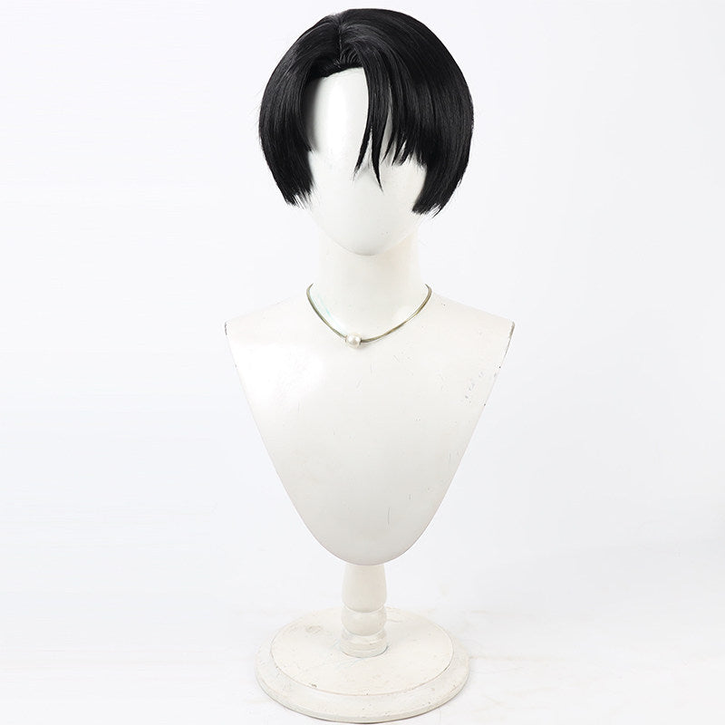 Anime Cosplay Wigs Dead Account Kasubata Kukuru Black Wigs