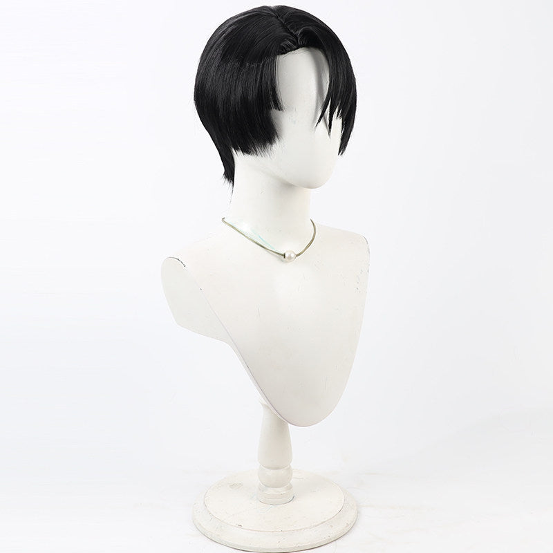 Anime Cosplay Wigs Dead Account Kasubata Kukuru Black Wigs