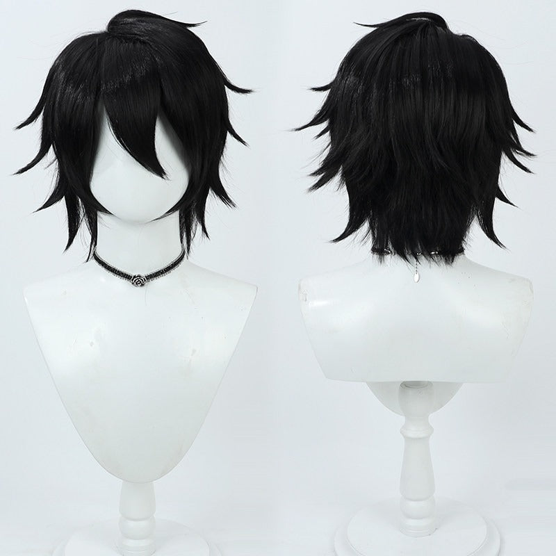 Anime Cosplay Wigs Death Note L Lawliet Black Wigs