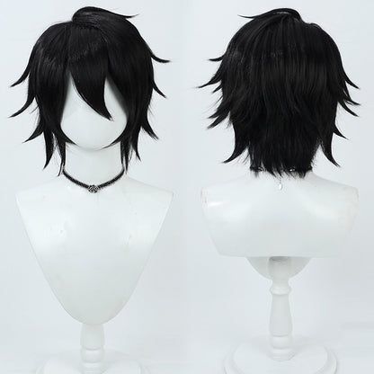 Anime Cosplay Wigs Death Note L Lawliet Black Wigs