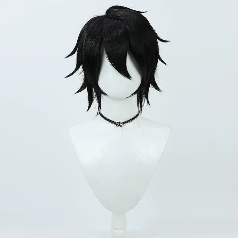 Anime Cosplay Wigs Death Note L Lawliet Black Wigs