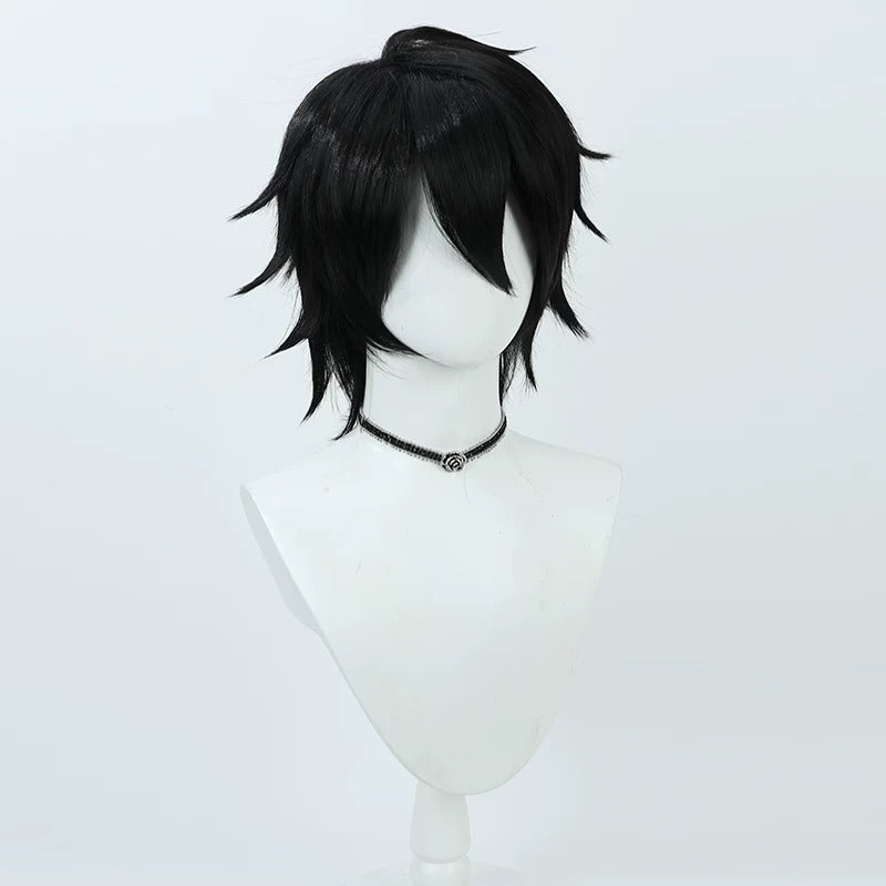 Anime Cosplay Wigs Death Note L Lawliet Black Wigs
