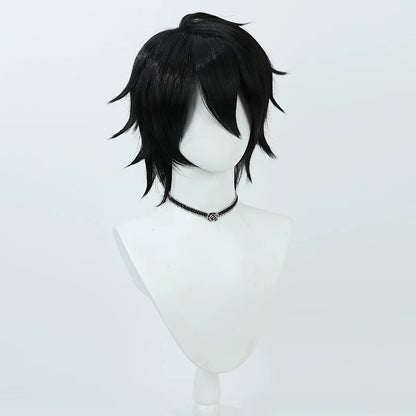Anime Cosplay Wigs Death Note L Lawliet Black Wigs