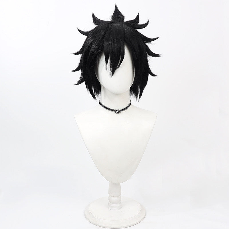 Anime Cosplay Wigs Fairy Tail Gray Fullbuster Black Wigs