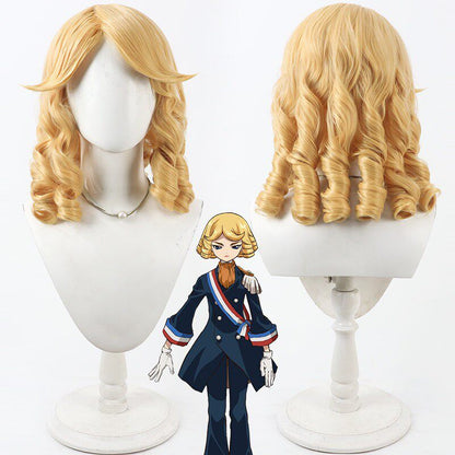 Anime Cosplay Wigs François Dr.STONE Golden Wigs