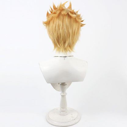 Anime Cosplay Wigs Gachiakuta Enjin Golden Wigs