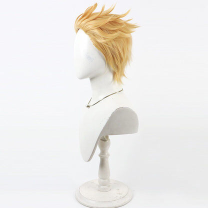 Anime Cosplay Wigs Gachiakuta Enjin Golden Wigs