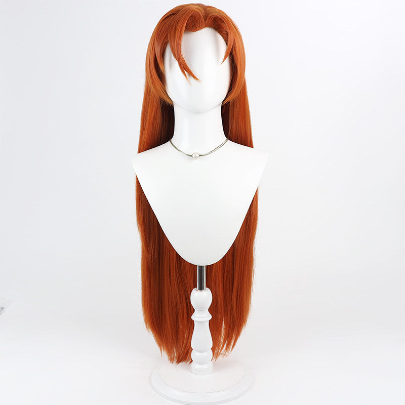 Anime Cosplay Wigs Hagiwara Chihaya Orange Wigs Detective Conan