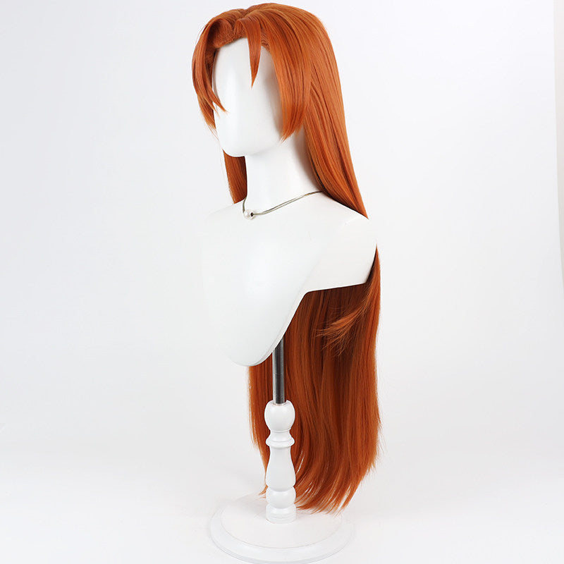 Anime Cosplay Wigs Hagiwara Chihaya Orange Wigs Detective Conan