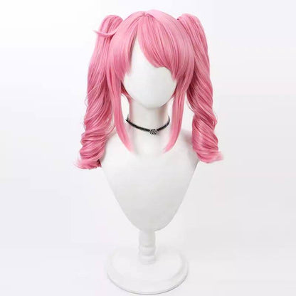 Anime Cosplay Wigs Hanabishi Haruka Pink Wigs Gushing over Magical Girls