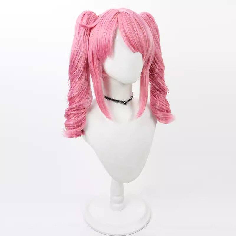 Anime Cosplay Wigs Hanabishi Haruka Pink Wigs Gushing over Magical Girls