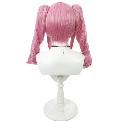 Anime Cosplay Wigs Hanabishi Haruka Pink Wigs Gushing over Magical Girls