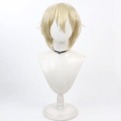 Anime Cosplay Wigs Higekiri Touken Ranbu Online Light Blue Wigs