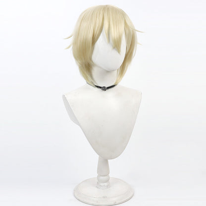 Anime Cosplay Wigs Higekiri Touken Ranbu Online Light Blue Wigs